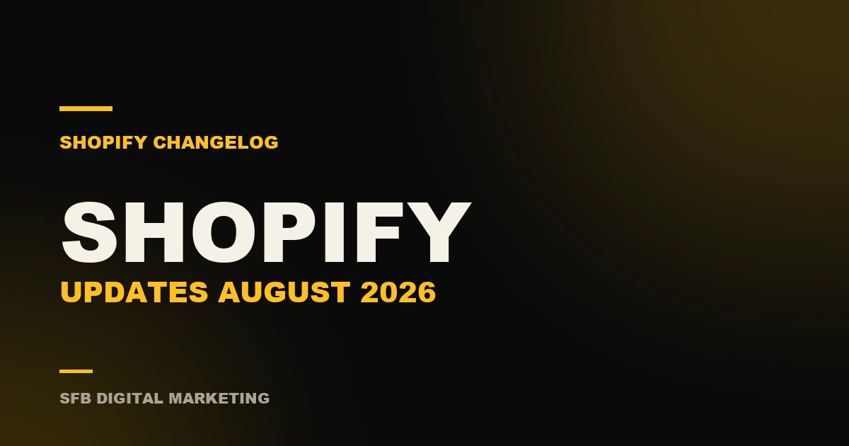 עדכוני Shopify אוגוסט 2026: סוכני AI קונים בחנות