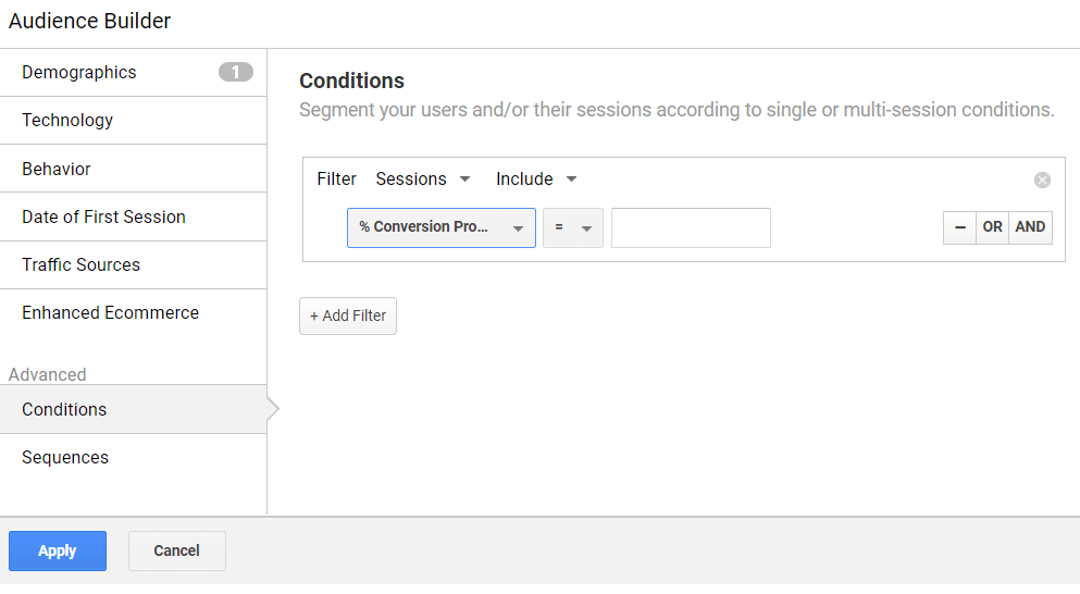 conditions